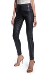 AS BY DF KIKI STRETCH LEATHER & KNIT LEGGINGS,2231-24869