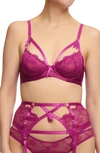 DITA VON TEESE MADAME X UNDERWIRE BRA,D58945