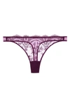 Dita Von Teese Severine Thong In Dark Cherry