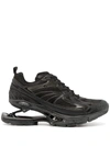 Balenciaga X-pander Suspended-heel Mesh Trainers In Schwarz