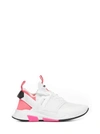 Tom Ford Logo-print Lace-up Sneakers In White