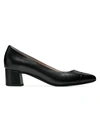 Cole Haan Women's The Go To Leather Pumps - Black - Size 5.5 In Black