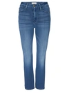Shop Frame Women's Le Crop Mid-rise Bootcut Jeans - Blue Lagoon - Size 23 (00)