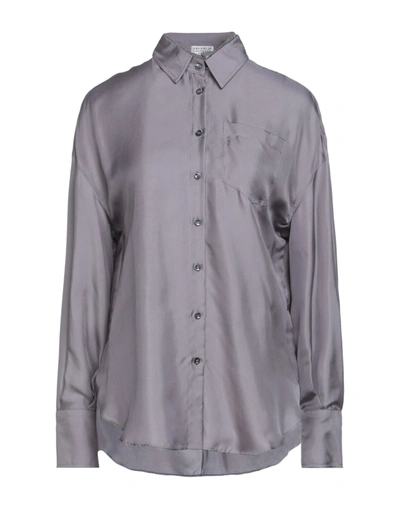 Brunello Cucinelli Shirts In Purple