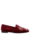 Dolce & Gabbana Loafers In Red