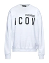 Dsquared2 Sweatshirts In White