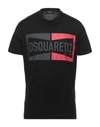 Dsquared2 T-shirts In Black