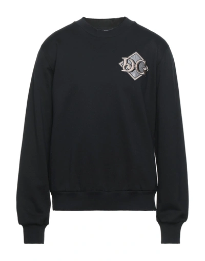 Dolce & Gabbana Sweatshirts In Black