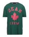 Dsquared2 T-shirts In Green