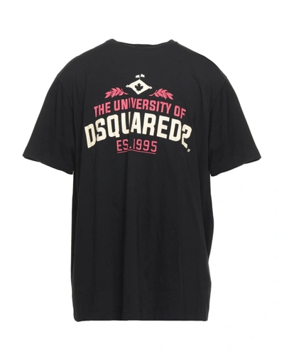 Dsquared2 T-shirts In Black