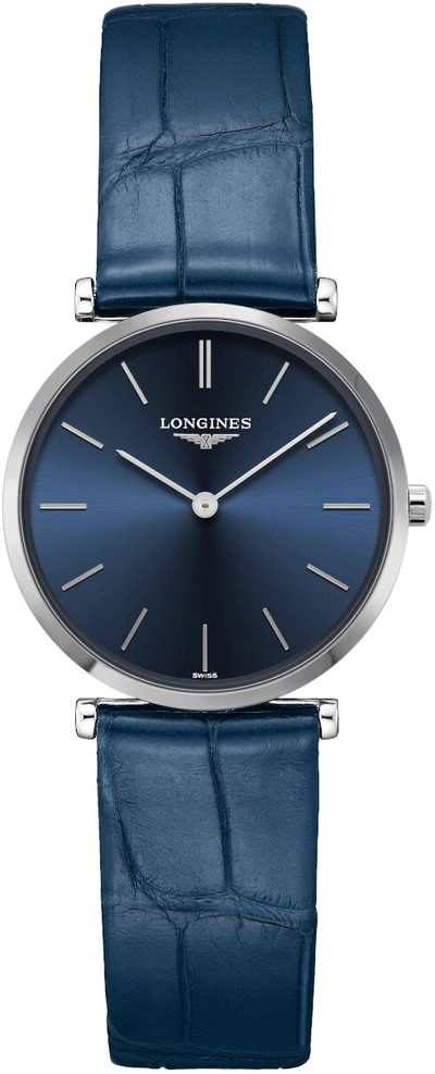 Longines La Grande Classique Quartz Blue Dial Ladies Watch L45124952