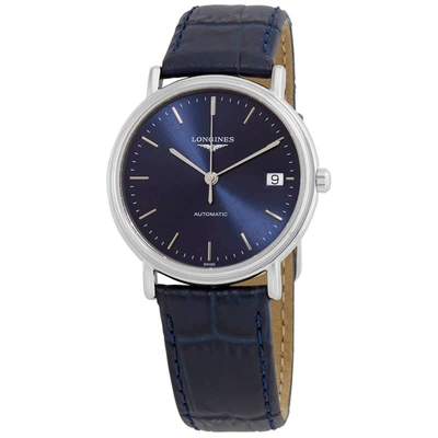 Longines Presence Automatic Blue Dial Ladies Watch L4.821.4.92.2 In Blue,silver Tone