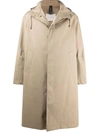 Mackintosh Wolfson Hooded Raincoat In 中性色