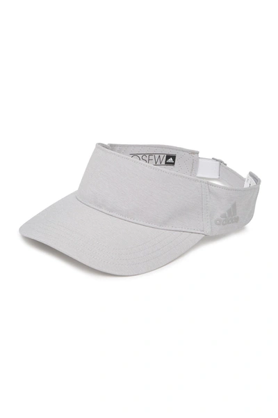 Adidas Golf Crestable Heathered Visor In Grey Two F17