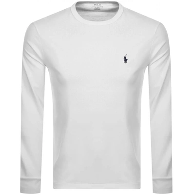 Polo Ralph Lauren Classic Fit Heavyweight Jersey T-shirt In White