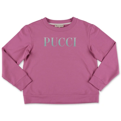 Emilio Pucci Kids' Sweater In Rosa