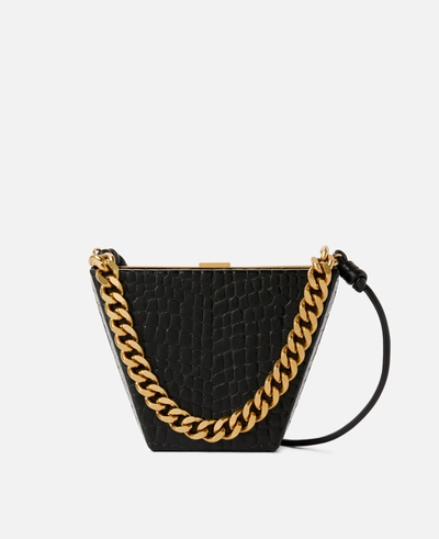 Stella Mccartney - Medium Chunky Chain Bag In Black