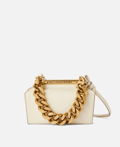 Stella Mccartney - Small Chunky Chain Bag In Cream