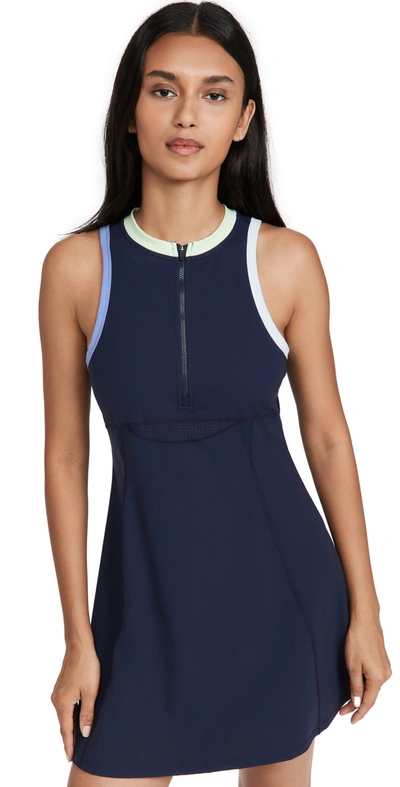cobalt blue satin dress Lucky Brand Cobalt Blue Satin Knee Length Dress  Prelovely