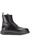 ALEXANDER MCQUEEN OVERSIZED ANKLE BOOTS,AF18359C-D46C-9F41-C95E-4AD6A1AE97CC