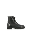 Stuart Weitzman Mila Lift Stud-embellished Boots In Black