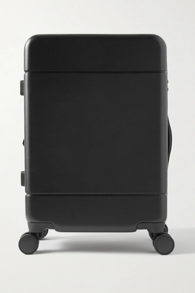 Calpak Hue Carry-on Hardshell Suitcase In Black
