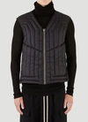 RICK OWENS RICK OWENS QUILTED CARGO VEST