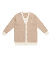 Off-white Arrows-motif Cardi-coat In Beige