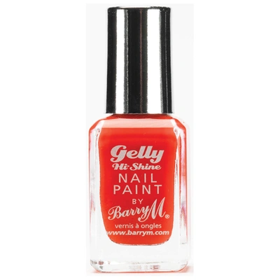 Barry M Cosmetics Gelly Hi Shine Nail Paint (various Shades) In 5 Passion Fruit