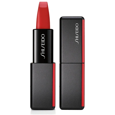 Shiseido Modernmatte Powder Lipstick (various Shades) In 4 Hyper Red 514