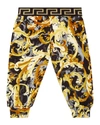 VERSACE KID'S BAROQUE GRECA JOGGER PANTS,PROD242530331