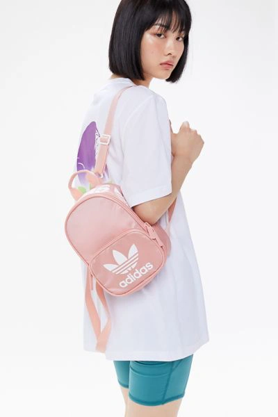 Adidas Originals Originals Santiago Mini Backpack In Pink