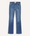 Frame Le Mini Bootleg Jeans In Poe In Poe