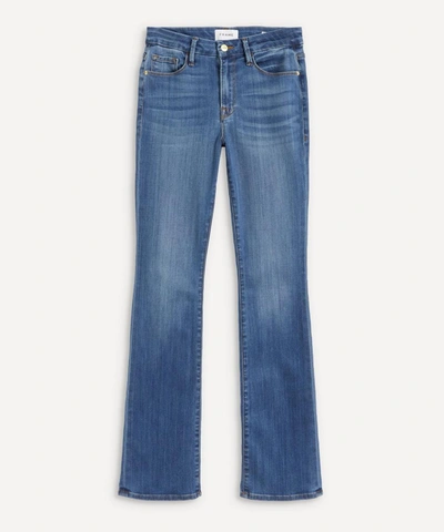Frame Le Mini Bootleg Jeans In Poe