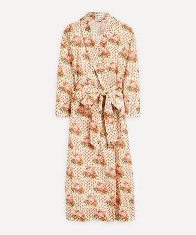 Liberty Alyssa Tana Lawn' Cotton Robe In Cream