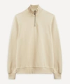 Han Kjobenhavn Half-zip Sweatshirt In Sand