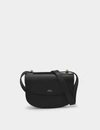 Apc Geneve Mini Hobo Bag - A.p.c. - Black - Leather In Black