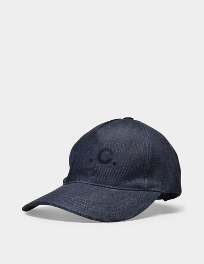 APC CASQUETTE EDEN EN TOILE DENIM