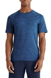 Rhone Reign Tech Short Sleeve T-shirt In Egyptian Blue/ Blue Matrix