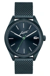 LACOSTE HERITAGE MESH STRAP WATCH, 42MM,2011145