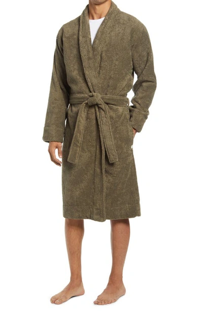 Ugg (r) Turner Dressing Gown In Moss Green
