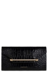 STRATHBERRY MULTREES CROC EMBOSSED LEATHER WALLET ON A CHAIN,20211-170-223-100-W
