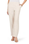 Foxcroft Livingston Easy Care Linen Pants In Flax