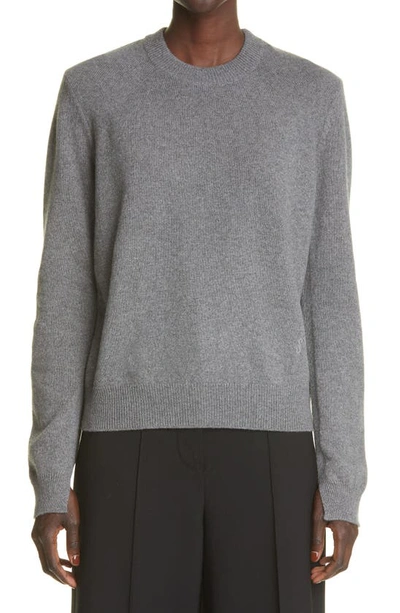 Proenza Schouler Eco Cashmere Sweater In Grey Melange