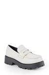 Vagabond Shoemakers Cosmo 2.0 Penny Loafer In Off White