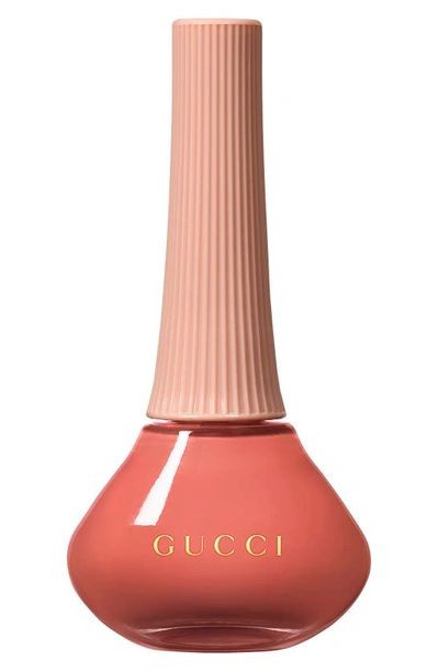 Gucci Glossy Nail Polish 414 Peggy Sunburn 0.33 oz/ 10g
