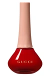 Gucci Glossy Nail Polish 25 Goldie Red 0.33 oz/ 10g