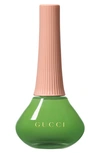 Gucci Glossy Nail Polish 712 Melinda Green 0.33 oz/ 10g