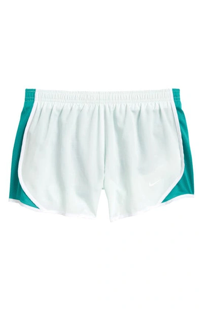 Nike Kids' Dry Tempo Running Shorts In Barley Green/nept Green/ White