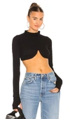 Ow Intimates Muse Top In Black
